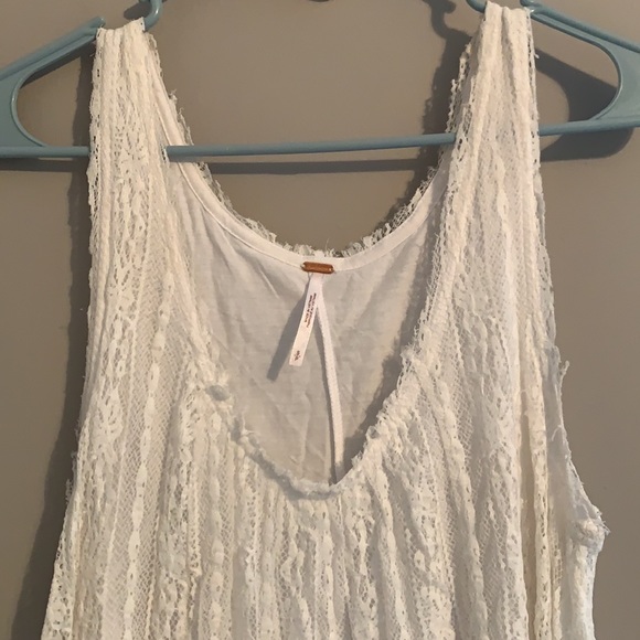 Free People White Lace Dress - Small - Picture 2 of 6